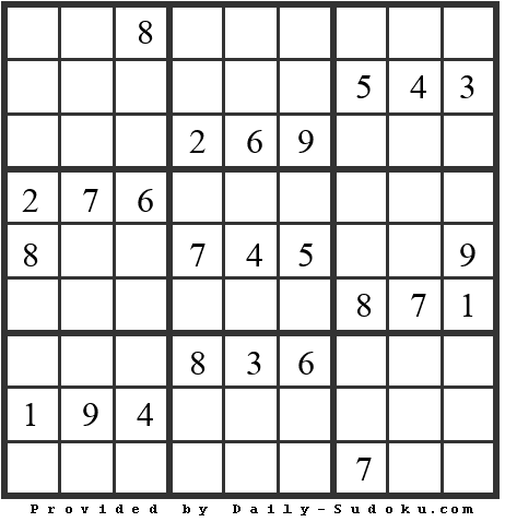 Daily Sudoku