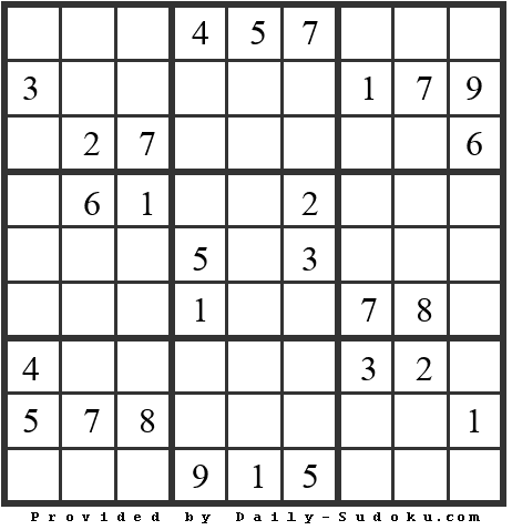 Daily Sudoku