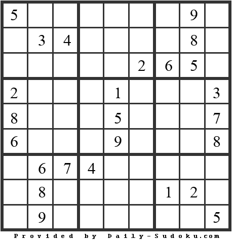 Daily Sudoku