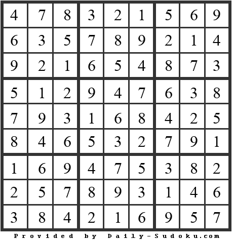 Daily Sudoku