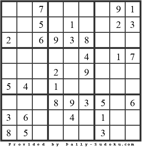 Daily Sudoku