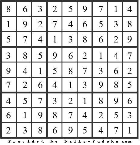 Daily Sudoku