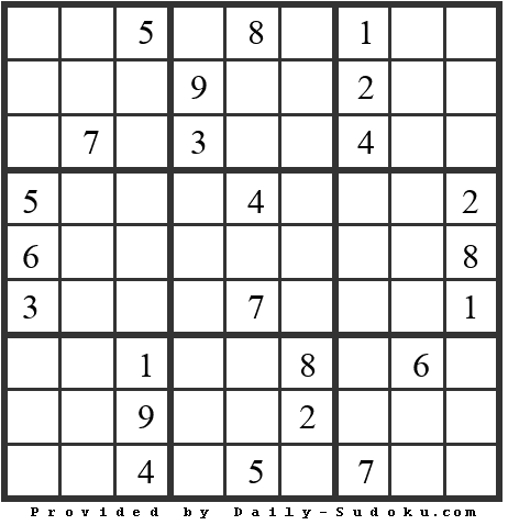 Daily Sudoku