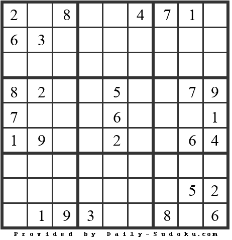 Daily Sudoku