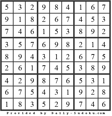 Daily Sudoku