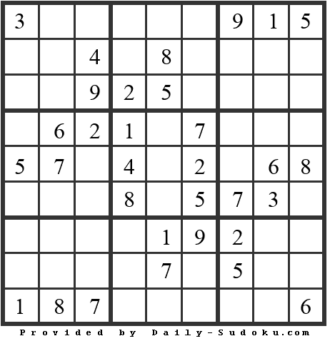 Daily Sudoku
