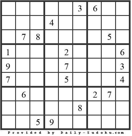Daily Sudoku