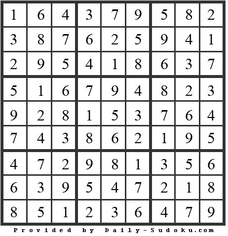 Daily Sudoku