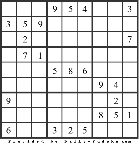 Daily Sudoku