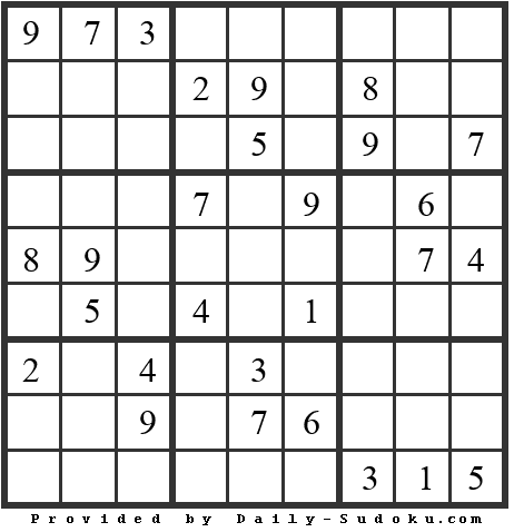 Daily Sudoku