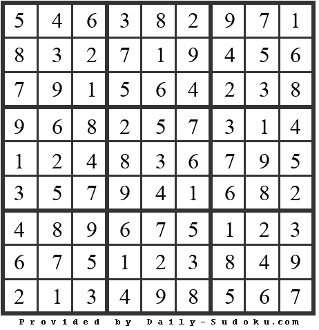 Daily Sudoku