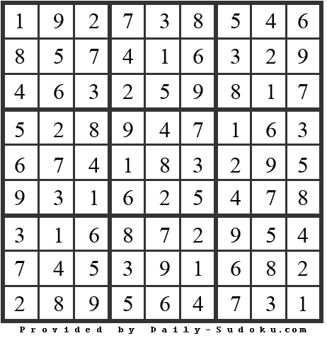 Daily Sudoku