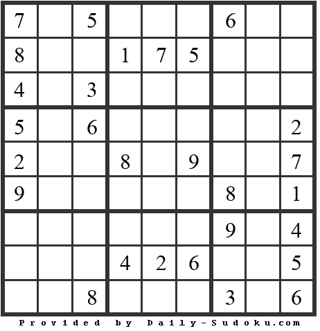 Daily Sudoku