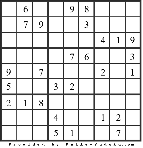 Daily Sudoku