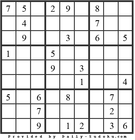 Daily Sudoku