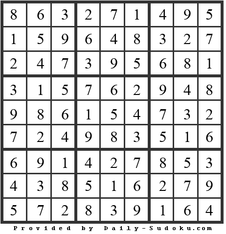 Daily Sudoku