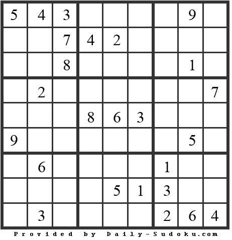 Daily Sudoku