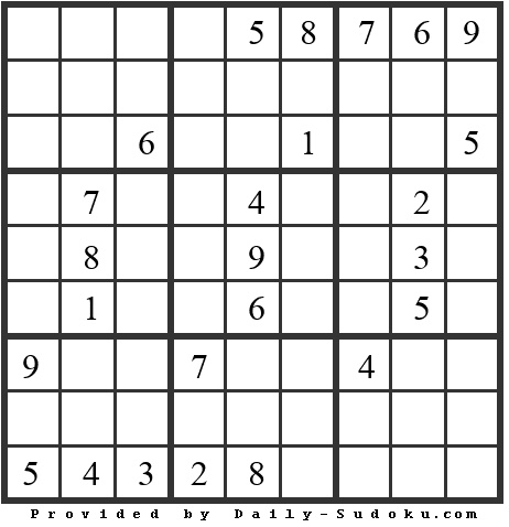 Daily Sudoku
