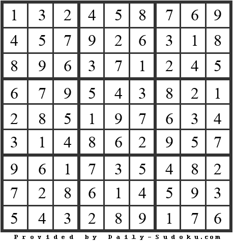Daily Sudoku