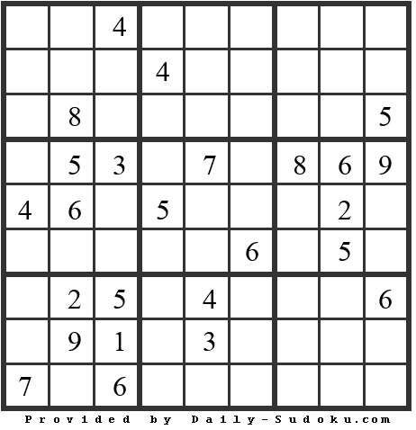 Daily Sudoku