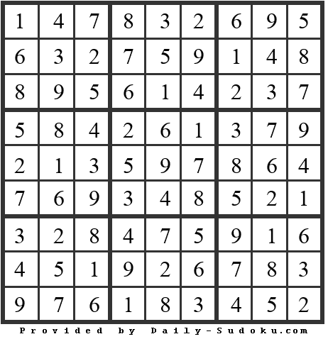 Daily Sudoku
