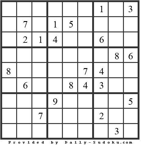 Daily Sudoku