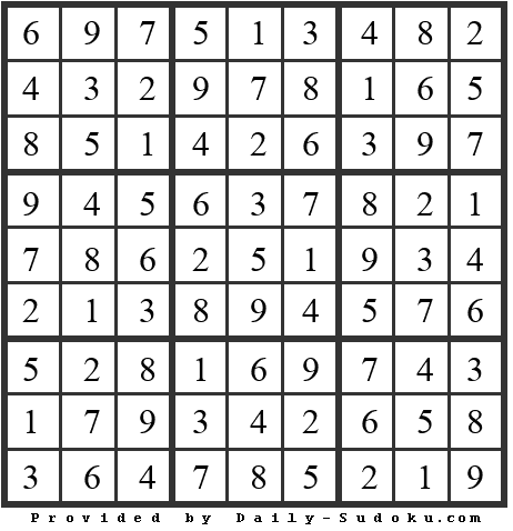 Daily Sudoku