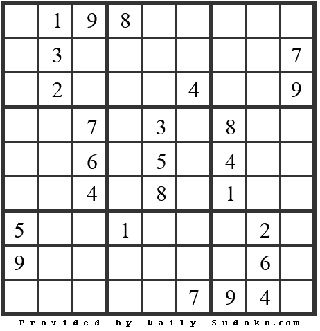 Daily Sudoku