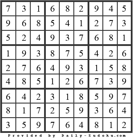 Daily Sudoku