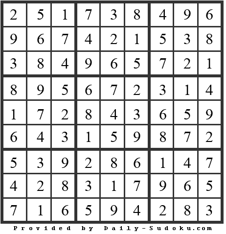 Daily Sudoku