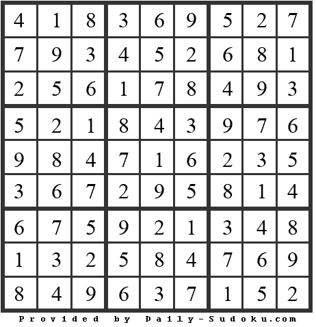 Daily Sudoku
