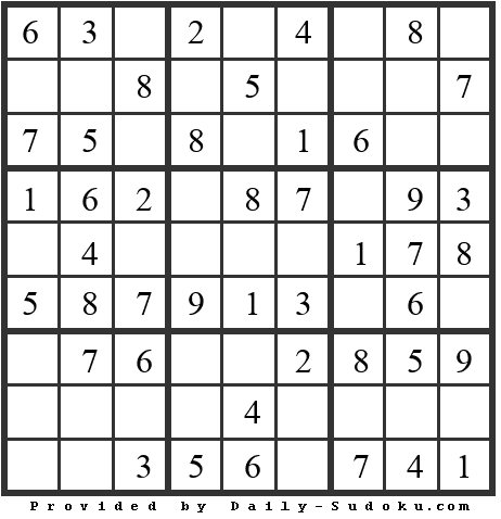 Daily Sudoku