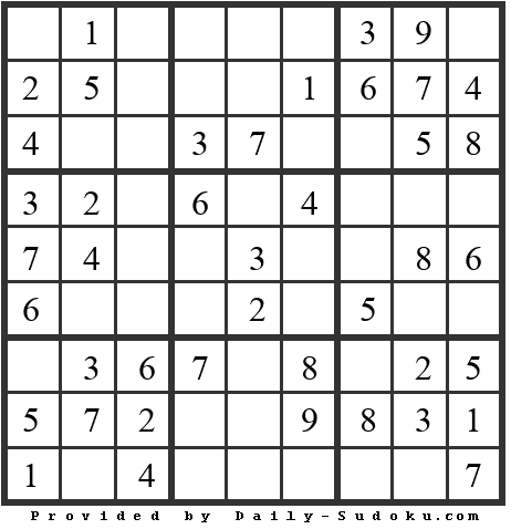 Daily Sudoku