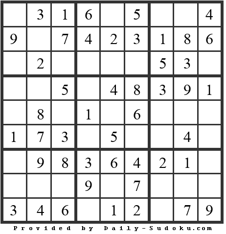 Daily Sudoku