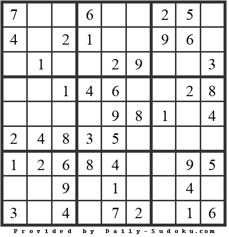 Daily Sudoku