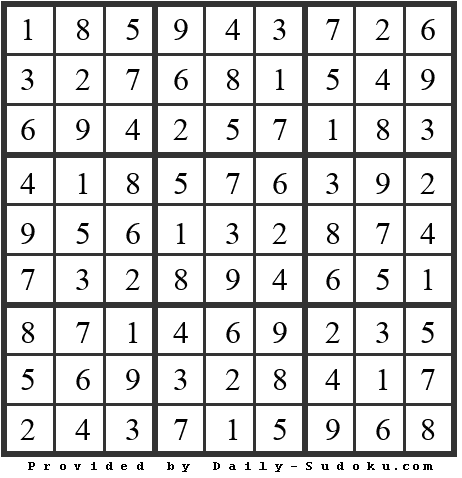 Daily Sudoku