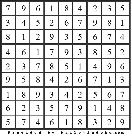 Daily Sudoku