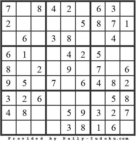 Daily Sudoku