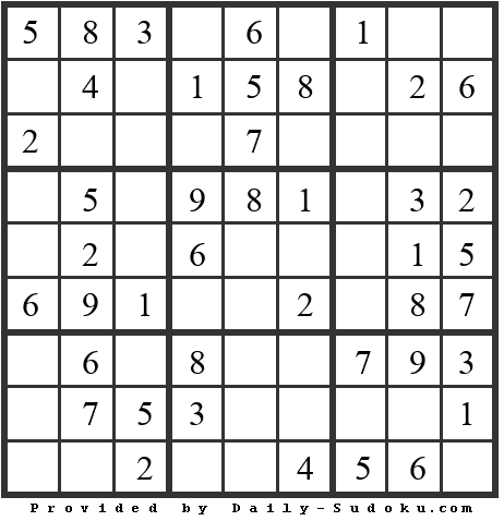 Daily Sudoku