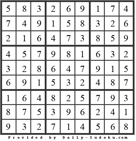 Daily Sudoku