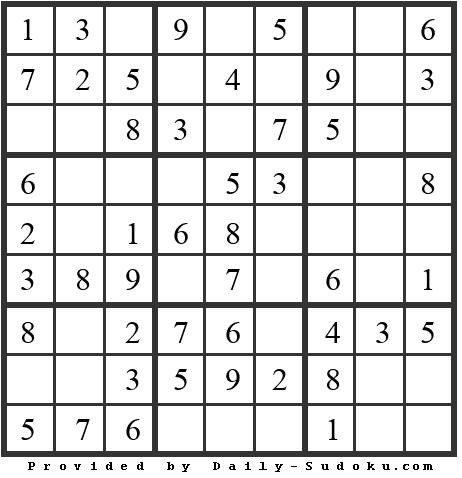 Daily Sudoku