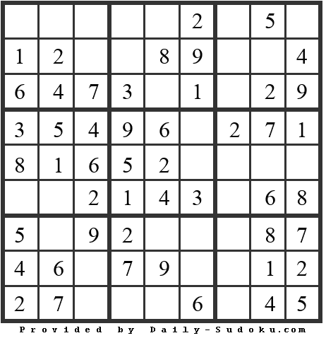 Daily Sudoku