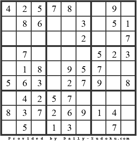 Daily Sudoku