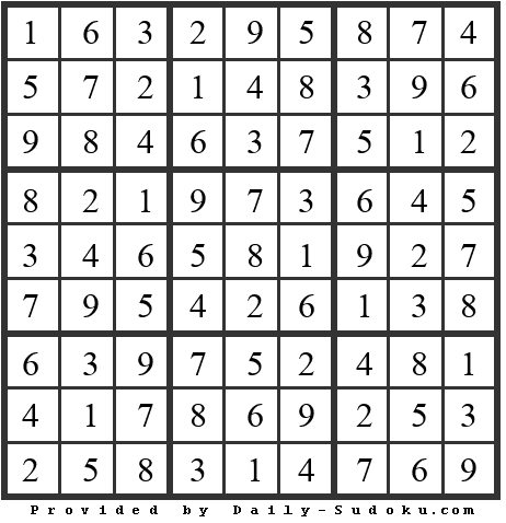 Daily Sudoku