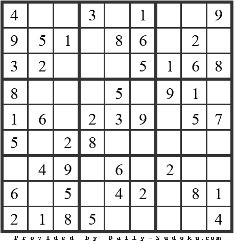 Daily Sudoku
