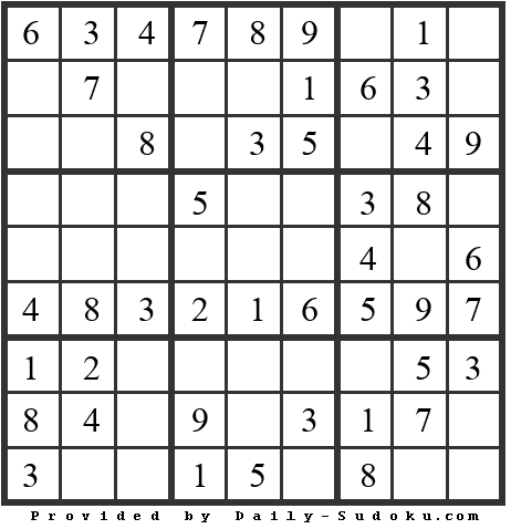 Daily Sudoku
