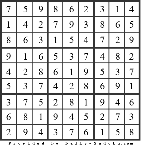 Daily Sudoku