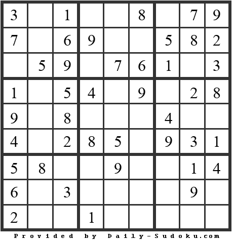 Daily Sudoku