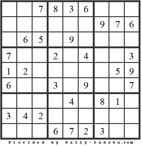 Daily Sudoku