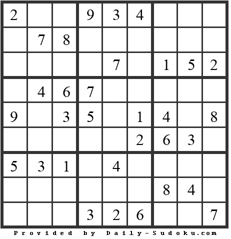 Daily Sudoku